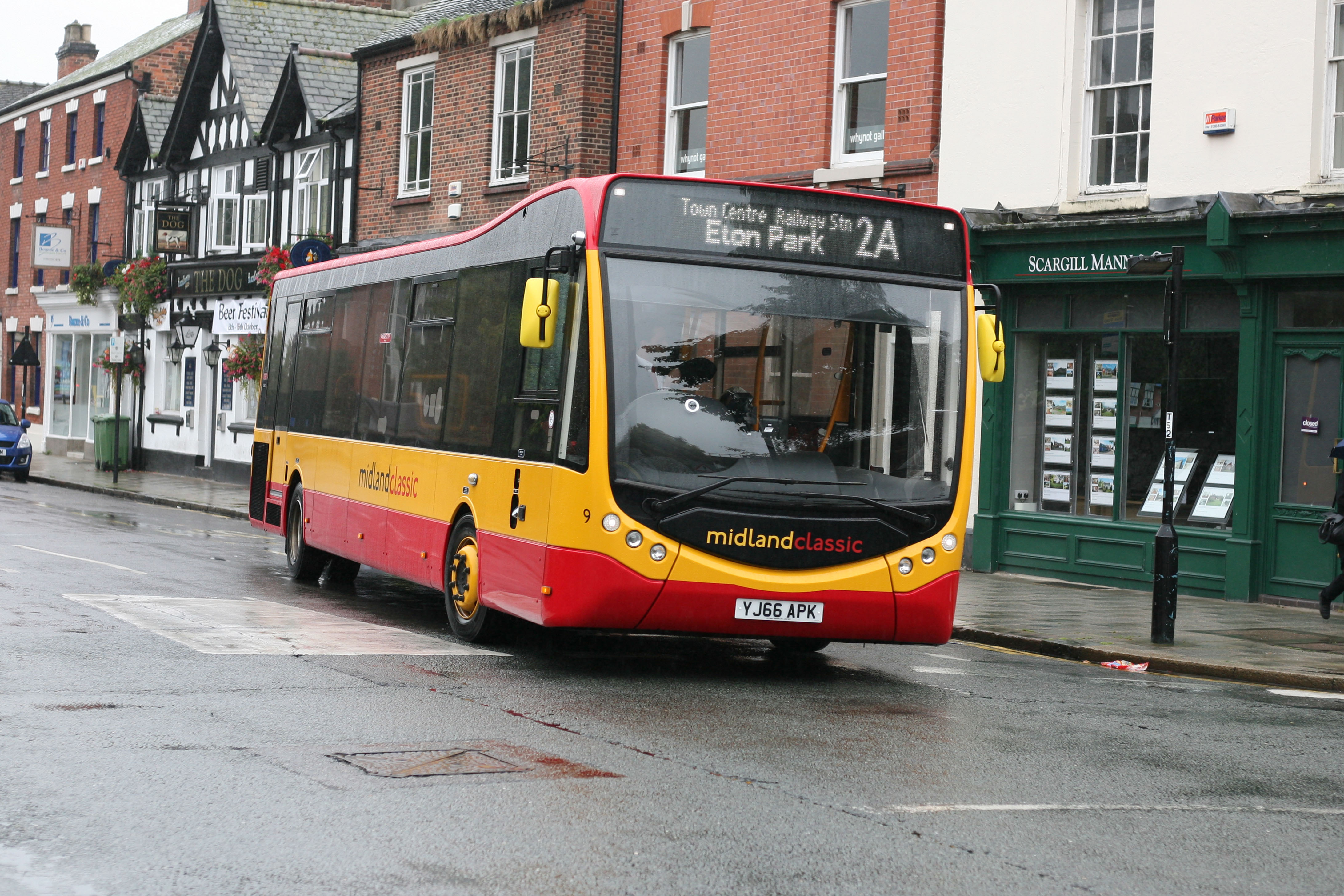 number 9 bus timetable midland classic to burton